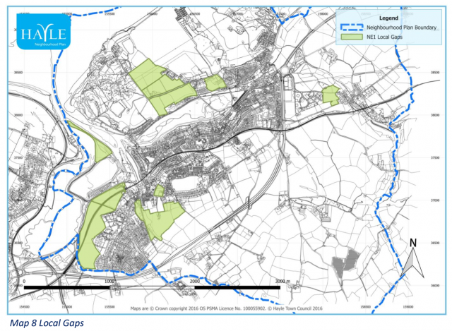 Map 8 Local Gaps | Hayle Neighbourhood Plan Map 8 Local Gaps | Hayle Neighbourhood Plan